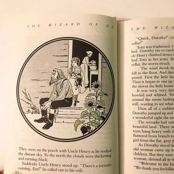Vintage 1984 The Wizard  Of Oz Retold by William Furstenberg Weekly Reader - Picture 10 of 15
